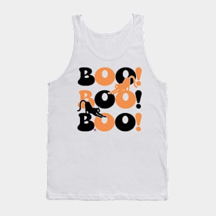 Halloween Boo Tank Top